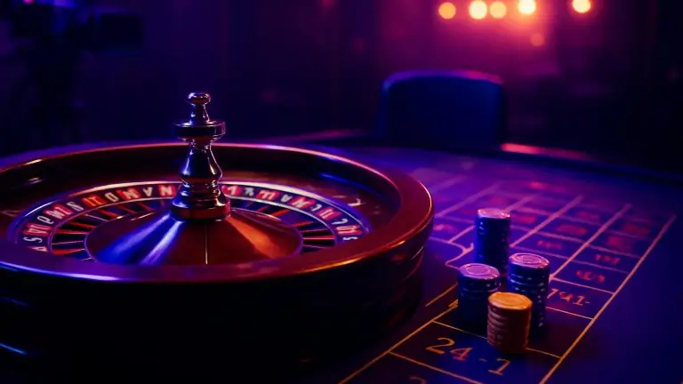 Live dealer at a roulette table in the BDTWIN live casino